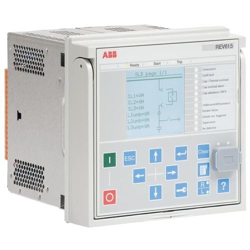 Реле защиты от перегрузки - REV615 - ABB Oy Distribution Automation - мощности / для конденсатора / для монтажа на панели