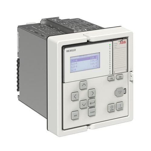 Защитное реле мощности - REX610 - ABB Oy Distribution Automation - AC/DC / для монтажа на панели / IEC