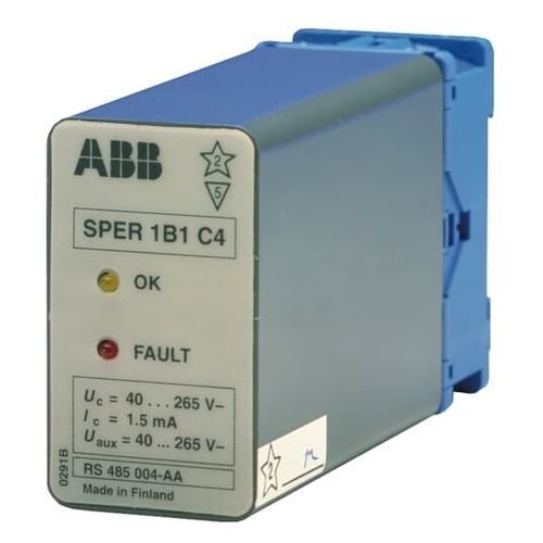 Реле для наблюдения сети отключения - SPER 1B1 C4 - ABB Oy Distribution Automation - на DIN-рейке / штекерное