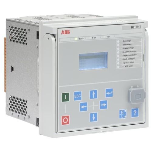 Защитное реле напряжения - REU611 - ABB Oy Distribution Automation - частоты / для электрического двигателя / для конденсатора