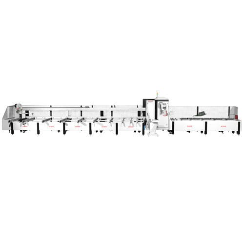 Станок для резки с вращающейся пластиной - SA 3030 - KABAN MAKINA SANAYI VE TIC. LTD. STI - с зубчатым лезвием / для ПВХ / для профилей ПВХ