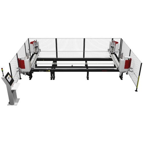 Станок для сварки с плитой для нагрева - MK 2020  - KABAN MAKINA SANAYI VE TIC. LTD. STI - контролируемый PLC / автономный / для профилей