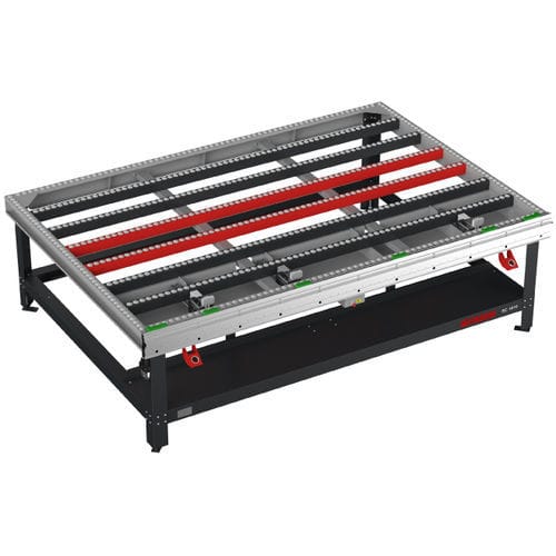 Сборочный стенд столярных изделий из ПВХ - RC 1010 - KABAN MAKINA SANAYI VE TIC. LTD. STI - со створкой