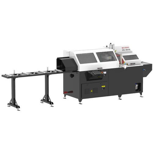 Станок для резки с вращающейся пластиной - ZE 3010  - KABAN MAKINA SANAYI VE TIC. LTD. STI - для алюминия / для алюминиевых профилей / контролируемый PLC
