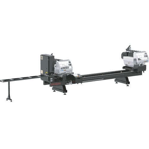 Станок для резки с вращающейся пластиной - AC 1050 - KABAN MAKINA SANAYI VE TIC. LTD. STI - для алюминия / для алюминиевых профилей / контролируемый PLC