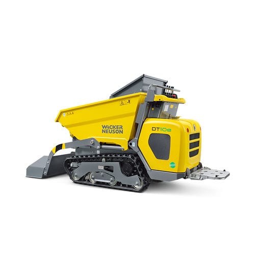 Гусеничный опрокидыватель - DT10e - Wacker Neuson SE - электрический / с шарнирным кузовом / компактный