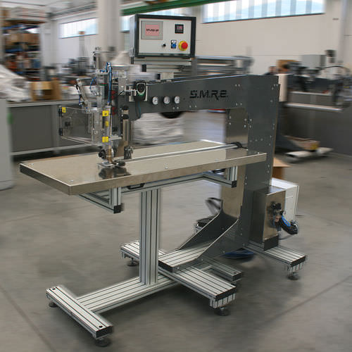 Станок для сварки ультразвук - SM-200-SA - SolarEdge Automation Machines S.p.A. - горячим воздухом / полуавтоматический / автономный