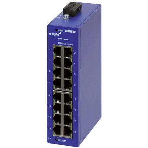 Неуправляемый коммутатор Ethernet - EL-1100-4DC - eks Engel GmbH & Co. KG - 16 портов / уровня 2 / для интерьера