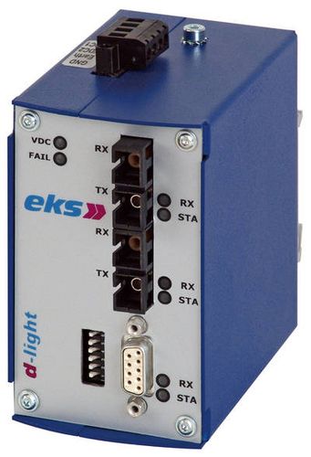 Последовательный преобразователь - RS232, RS422, RS485, TTY-LWL - eks Engel GmbH & Co. KG - оптического волокна