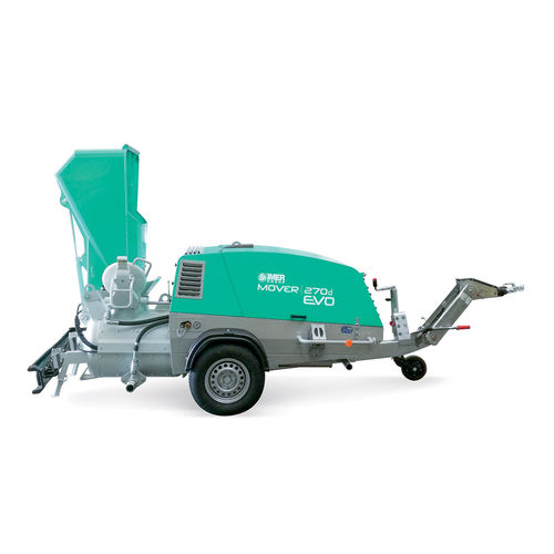 Пневмоподатчик на полуприцепе - MOVER 270D EVO - IMER International SPA