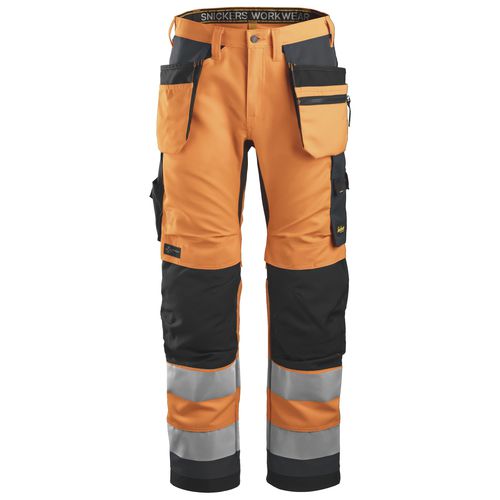 Рабочий брюки - 6230 - Snickers Workwear AB - высокая видимость / из полиэстера / из полиамида