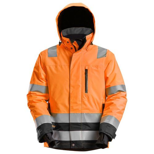 Рабочая куртка - 1132 - Snickers Workwear AB - непромокаемая / высокая видимость / из полиэстера