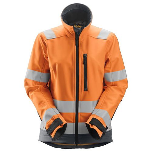 Рабочая куртка - 1237 - Snickers Workwear AB - непромокаемая / высокая видимость / из водоотталкивающей ткани