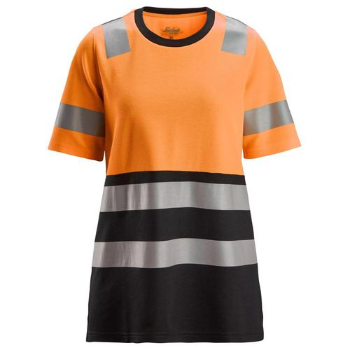 Рабочая футболка - 2573 - Snickers Workwear AB - высокая видимость / из полиэстера / из хлопка