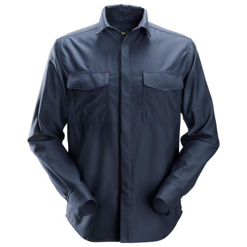 Рабочая рубаха - 8564 - Snickers Workwear AB - антистатическая / из хлопка / для сварки