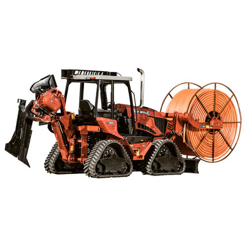 Дренажный шпонострогальный станок - RT125 QUAD - The Charles Machine Works, Inc - гусеничный / автономный