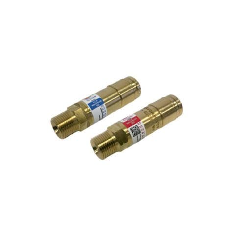Предохранительный клапан для газа - 1502 series - OXYTURBO SPA - из латуни / с ручным управлением / топливо