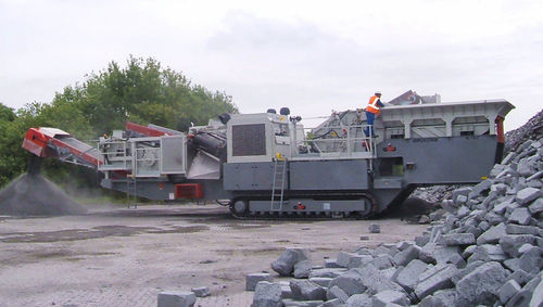 Ударная камнедробилка - GIPOKOMBI RC 150 series - GIPO AG - мобильная / гусеничная