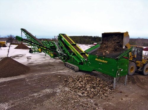 Грубое сито для шахты - S130 - McCloskey International Limited - мобильное