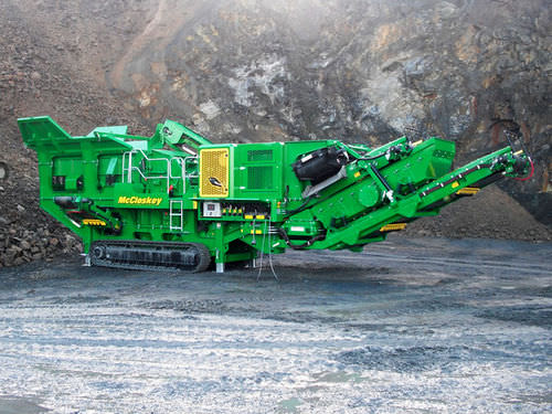 Ударная камнедробилка - I44R - McCloskey International Limited - мобильная / с дизельным двигателем / компактная