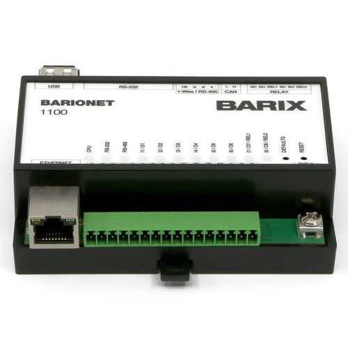 Цифровой модуль входа/выхода - BARIONET 1100 - Barix - аналоговый / Ethernet / USB