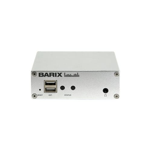 Кодек аудио - M400 - Barix