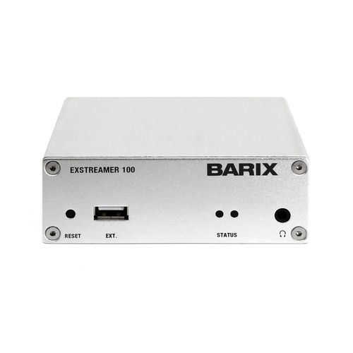 Декодер IP - EXSTREAMER 100 series - Barix - кодек / аудио