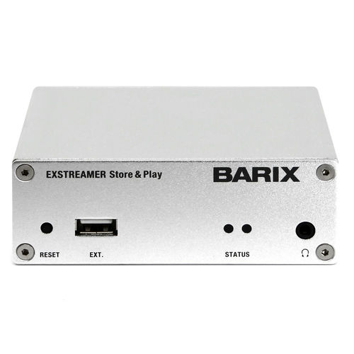 Декодер IP - EXSTREAMER STORE&PLAY - Barix - аудио