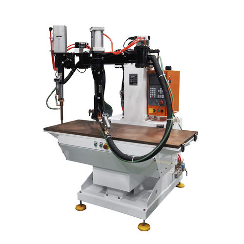 Точечный станок для сварки - DB-220-15022, DB-220-15009 - Heron Intelligent Equipment Co., Ltd - контролируемый PLC / ЧПУ / гидравлический