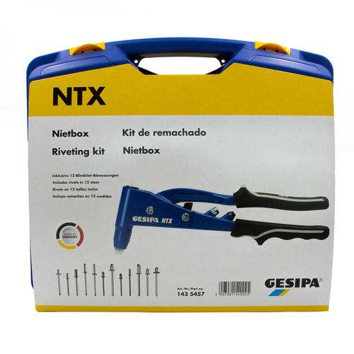 Заклепочник с ручным управлением - NTX Riveting kit - SFS Group Germany GmbH - для глухих заклепок