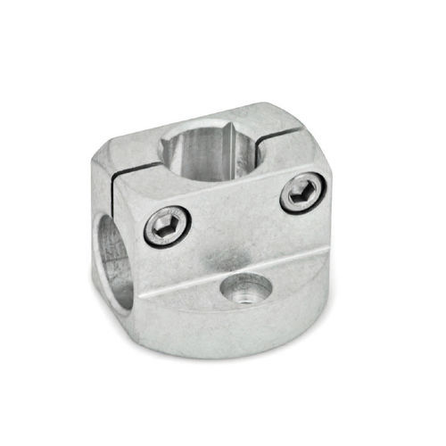 Круглый трубный соединитель - BG series - Inocon GmbH - квадратный / из алюминия / регулируемый