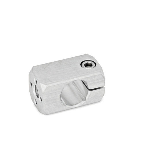 Круглый трубный соединитель - CGA series - Inocon GmbH - квадратный / из алюминия / из нержавеющей стали