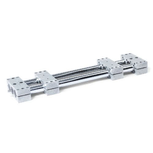 Линейная ось с двойной трубкой - VD2E series - Inocon GmbH - ручная / из алюминия / сверхточная