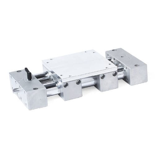 Линейная ось с двойной трубкой - PD1D - Inocon GmbH - ручная / из алюминия / сверхточная