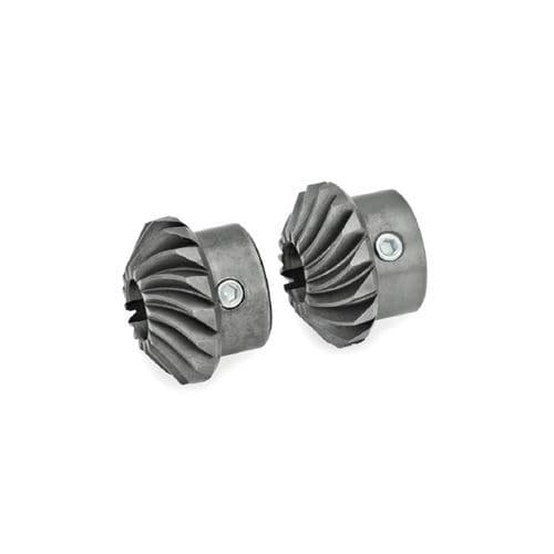 Коническая зубчатая шестеренка - YK series - Inocon GmbH - спиральная / из стали / для линейной направляющей