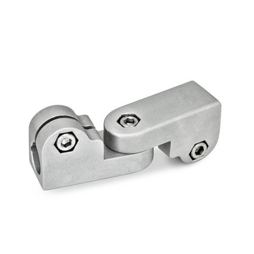 Круглый трубный соединитель - GKT series - Inocon GmbH - из алюминия / регулируемый / маятниковая опора