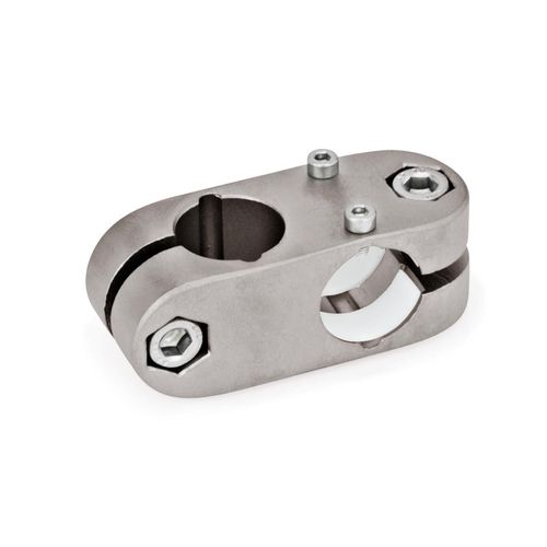 Круглый трубный соединитель - KK.E - Inocon GmbH - крестовидный / из нержавеющей стали / регулируемый