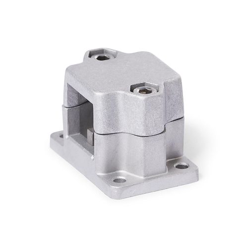 Круглый трубный соединитель - FM.E series - Inocon GmbH - квадратный / из алюминия / регулируемый