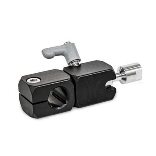 Трубный соединитель крестовидный - TGK series - Inocon GmbH - из алюминия / из нержавеющей стали / регулируемый