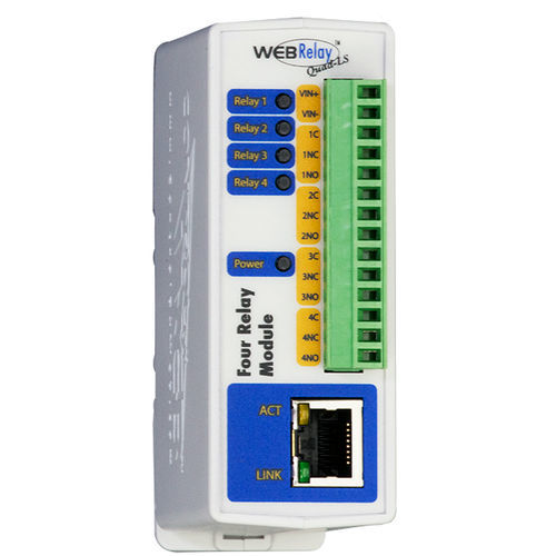 Импульсное реле для контроля - WebRelay-Quad™ - Xytronix Research & Design, Inc. - 1NO/NF / для насоса / компактное
