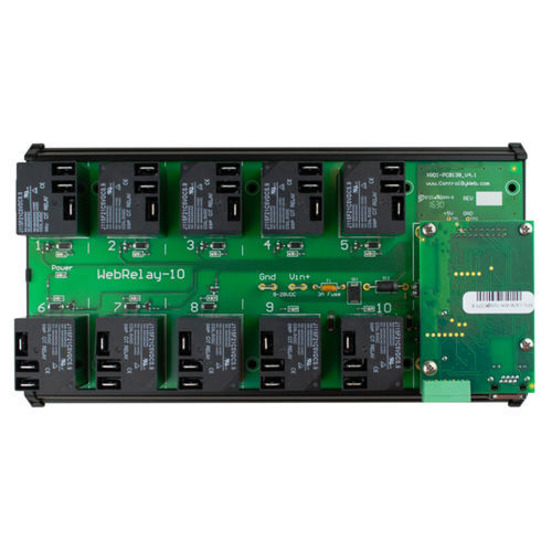 Реле для контроля для измерения температуры - WebRelay-10 Plus™ - Xytronix Research & Design, Inc. - импульсное / 1NO/NF / Ethernet