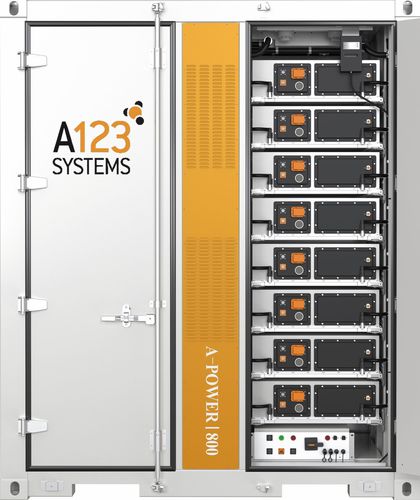 Литий-железо-фосфатная система хранения энергии - A-Power I 800 - a123systems - в контейнере