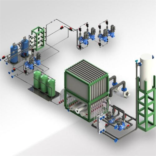 Электролизная установка для очистки воды - BSHH-100 - Chlory Technology Co.,Ltd - мембранная