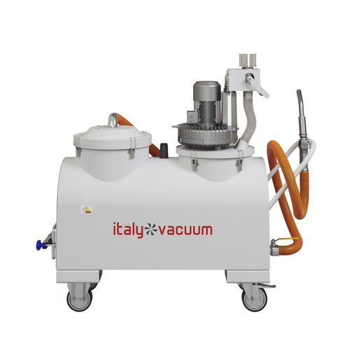 Промышленный пылесос - Mastertank - ITALYVACUUM S.R.L. - для сбора масел и стружки / электрический / на колесах