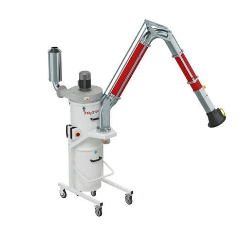 Мобильный дымоуловитель - Universal Smoke - ITALYVACUUM S.R.L. - для сварки / с активным угольным фильтром / с HEPA-фильтром