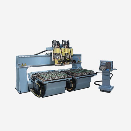 Обрабатывающий центр ЧПУ 3-4 оси - M - Multiax International CNC srl - вертикальный / для меди / для латуни