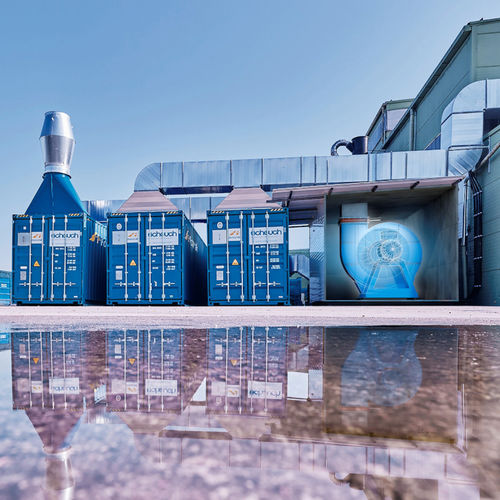 Система фильтрации для твердых частиц - OEC - Scheuch COMPONENTS GmbH - для обработки неочищенной воды / дымовой