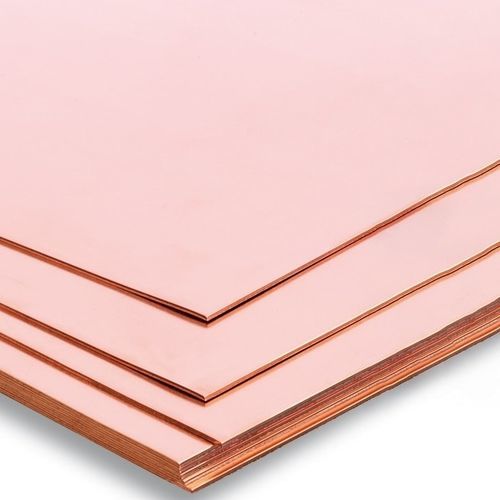 Листовая медь - CU ETP / DHP / HCP EN1652 EN13599  - Bronmetal - в плоских прутках / ламинированная