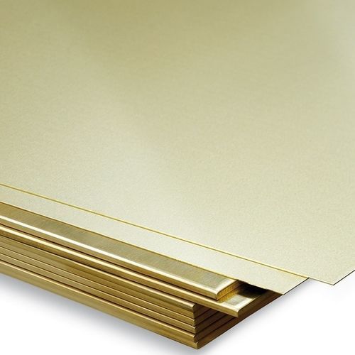 Листовая латунь - CUZN37 - Bronmetal - в плоских прутках