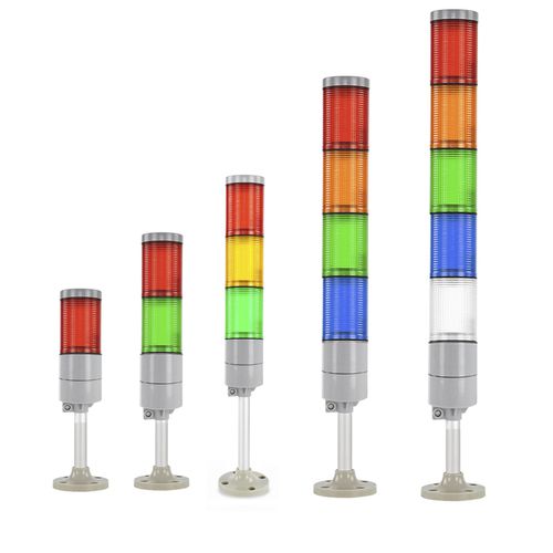 Световая колонна LED - LTA-052T(W) - Hangzhou Yasong Electronic Co.,Ltd - проблесковая / постоянная / 3-цветная